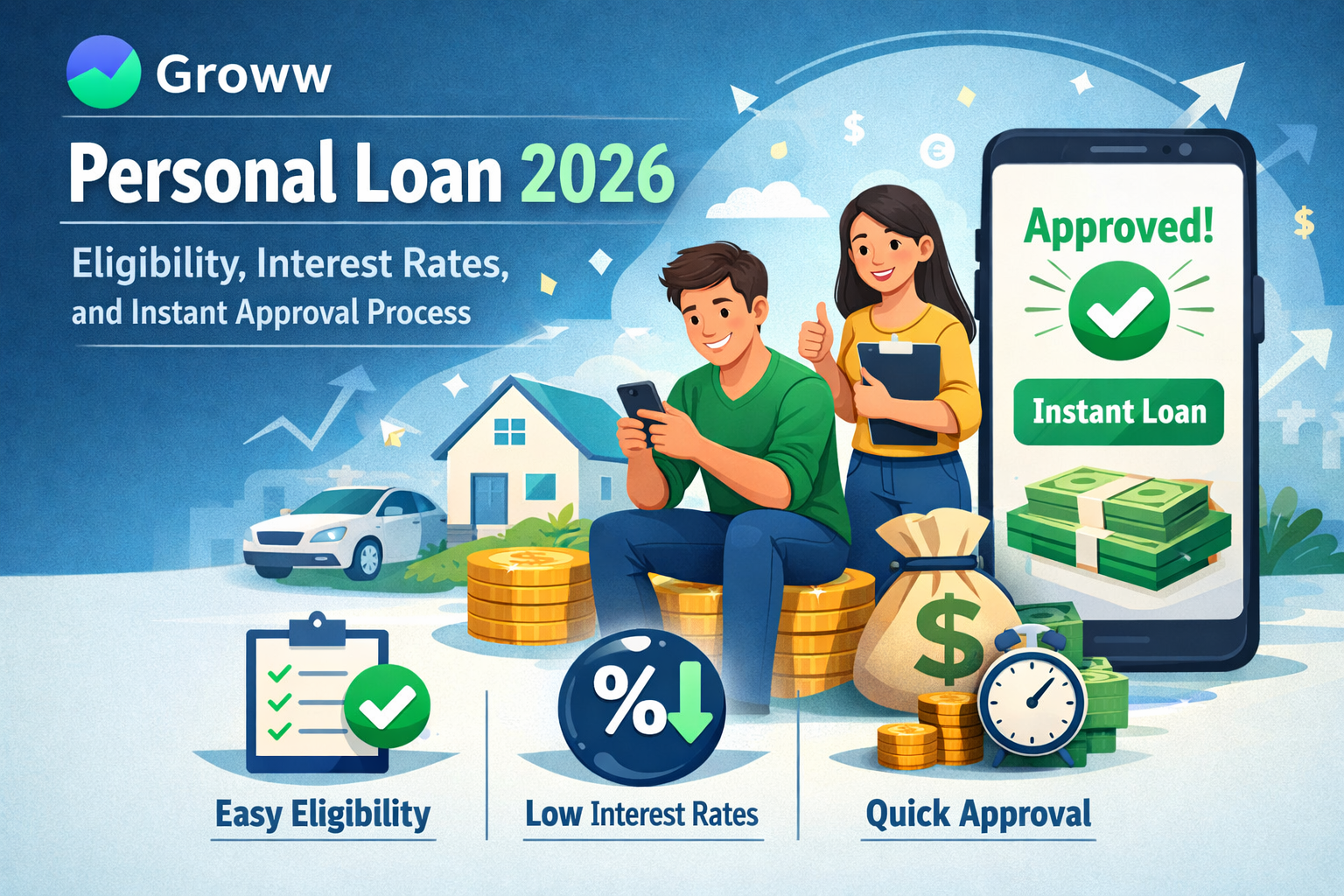 Groww Personal Loan 2026: Eligibility, Interest Rates, and Instant Approval Process